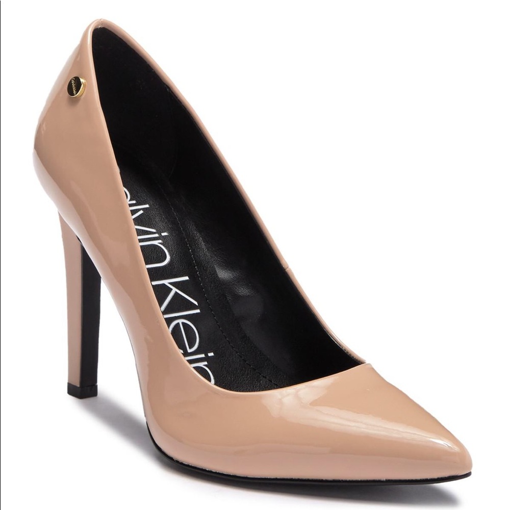 Gorgeous NIB Nude Calvin Klein pumps - never worn!